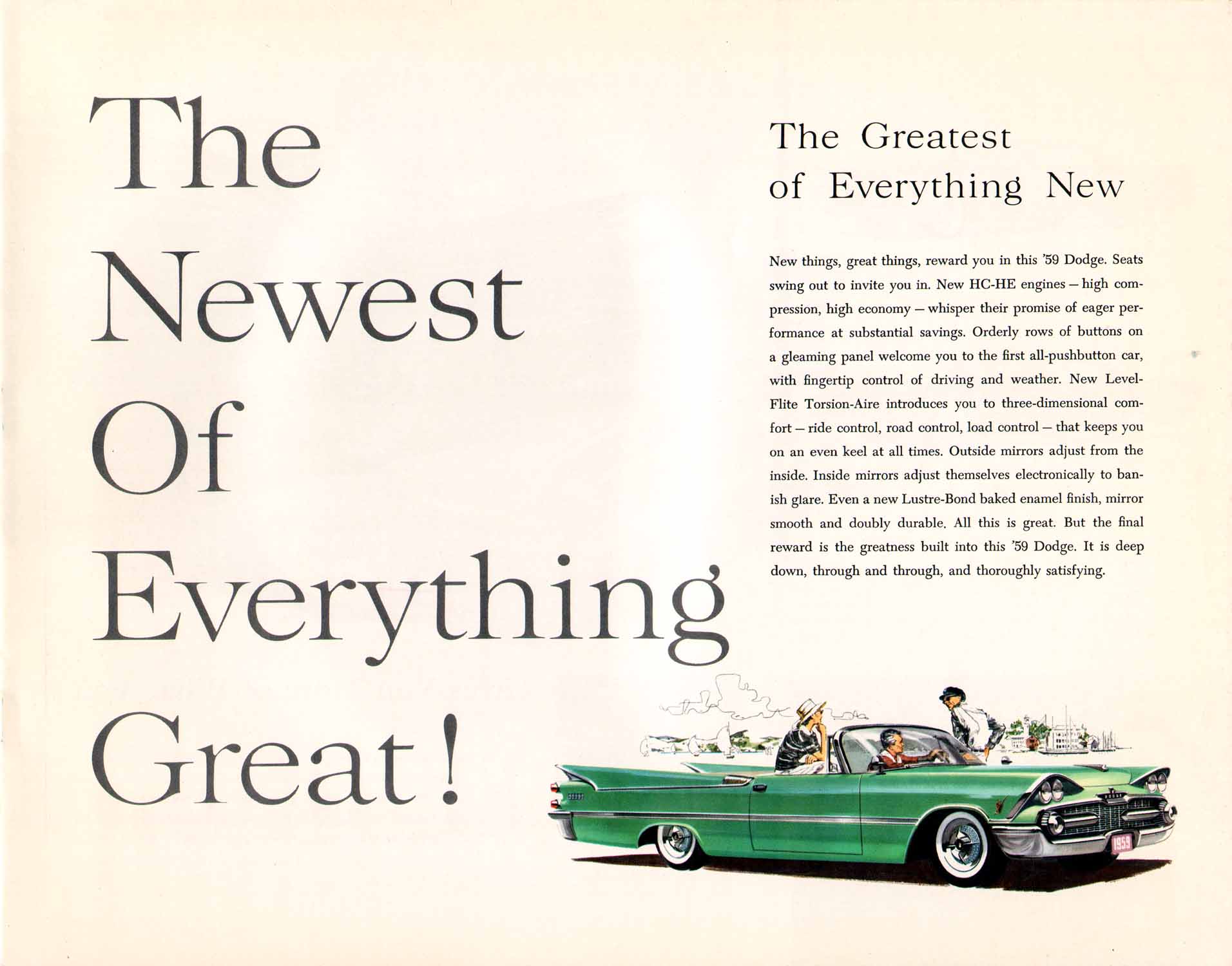 1959 Dodge Car Brochure Page 5